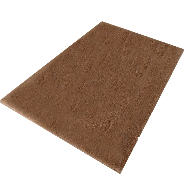 Artificial Coco Mat Anti-slip Blank Unpainted blank Wholesale Plain Artificial Coir Door Mats