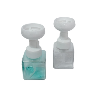 Botella Dispensadora <span class=keywords><strong>de</strong></span> <span class=keywords><strong>Espuma</strong></span> con Bomba, 250ml, 450ml, 650ml, Botella Vacía <span class=keywords><strong>de</strong></span> Plástico Transparente para Jabón <span class=keywords><strong>de</strong></span> Manos y Cuerpo, <span class=keywords><strong>Dispensador</strong></span> <span class=keywords><strong>de</strong></span> Jabón Espumoso en Forma <span class=keywords><strong>de</strong></span> <span class=keywords><strong>Flor</strong></span>, Cuadrado - Product Image 6