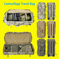Sac à roulettes tactique camouflage extra large, robuste, grande capacité, en nylon imperméable, pour les sports tactiques