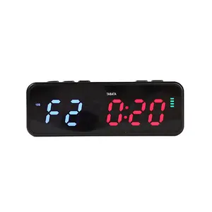 Mini Draagbare Gym Timer 1 Inch, Led Interval Timer Magnetische Draadloze Oplaadbare Workout Timer Voor Home Gym