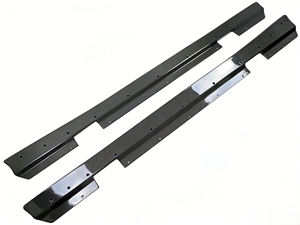 VS-Style Carbon Fiber <b>Side</b> Skirt Bottom <b>Plates</b> Undertrays for Nissan GT-R R35 2008-2020 - Product Image 5