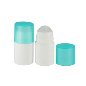 Stock Solid PP White Plastic Roll On Deodorant Stick Empty Body Cosmetic Deodorant Bottle Container