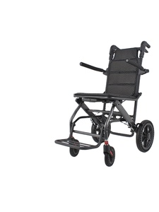 Silla de ruedas plegable portátil Fácil de llevar para viajar Silla de ruedas ligera - Product Image 3