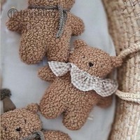 Peluche Mickey Mouse dansant au ballet, faite à la main au crochet, figurine de style pour collectionneurs et fans, cadeau