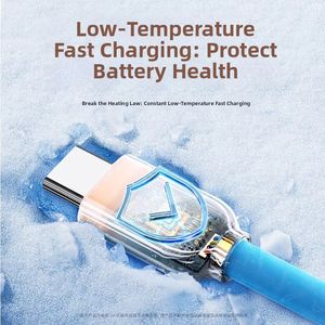 Direktvertrieb ab Werk Günstigstes USB-zu-Typ-C-Kabel 6A Schnellladung für Android-Handys Computer Scanner Kopfhörer Kamera - Product Image 4