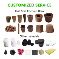 Brique de coco écologique légère pour la culture hydroponique et l'utilisation en serre de jardin, forme de bloc durable