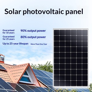 Panneaux solaires monocristallins et polycristallins en silicium 50W-550W 450x350x20mm, système d'alimentation hors réseau, photovoltaïque haute efficacité - Product Image 2
