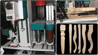 Tour à bois automatique multifonctionnel à vendre