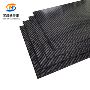 Lámina de Fibra de Carbono Hongxin 3K, Tejido Plano Teñido, Peso Medio, Resistente a Desgarros, Uso Industrial - Product Image 2