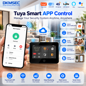 Système d'alarme de sécurité domestique sans fil série P600 Tuya WiFi 4G LoRa avec écran tactile et surveillance par caméra - Product Image 5