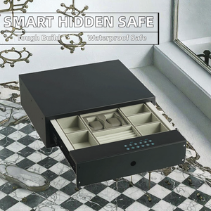 Chất lượng cao thông minh thép phòng thay đồ an toàn điện tử kỹ thuật số khóa theftproof mật khẩu chia ngăn kéo ẩn bí mật an toàn - Product Image 4