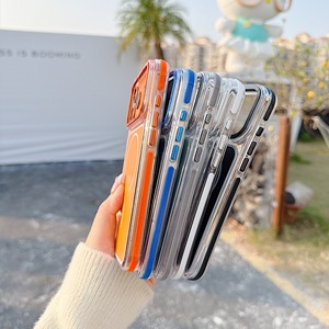 Nuova Custodia Magnetica di Lusso per <span class=keywords><strong>iPhone</strong></span> 17Air Pro Max 16 15 14Plus 13 12 <span class=keywords><strong>11</strong></span> con Protezione Fotocamera <span class=keywords><strong>Arancione</strong></span> - Product Image 4