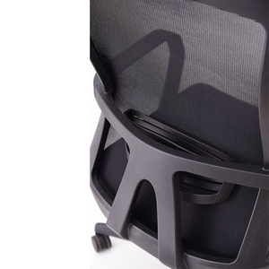 Chaise de bureau pivotante moderne en maille, ergonomique et réglable, au design élégant, avec structure métallique, vente en gros - Product Image 5