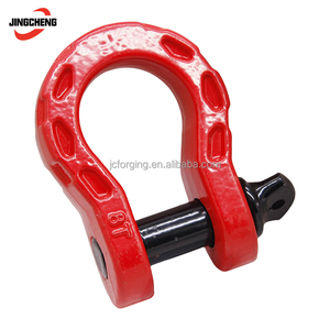 Récepteur d'<span class=keywords><strong>attelage</strong></span> 4.75T en plastique alliage d'acier forgé 3/4 goupille à vis 38 mm D anneau manille de remorquage pour camion Jeep - Product Image 4