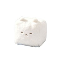 En gros Peluche Tofu Fermenté Mignonne de Dessin Animé, Coussin de Lit, Cadeau pour Machine à Pinces