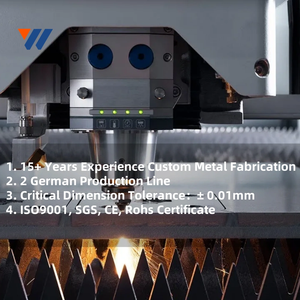 YW grosir kustom perangkat keras lembaran Harga Murah pemotong Laser Logam komponen fabrikasi rangka bengkok - Product Image 6