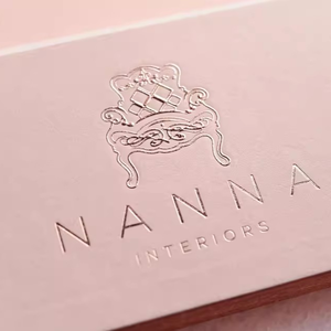 Biglietti di Auguri di Alta Qualità con Logo Personalizzato, Stampa su Carta con Goffratura e Lamina, Biglietti di Ringraziamento, <span class=keywords><strong>Cartoline</strong></span> - Product Image 4