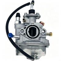 Carburateur PZ17G-1 pour moto CUB 100cc 110cc, VTT, moto tout-terrain, carburateur à starter manuel pour moteur Dream 100 Lifan Zongshen
