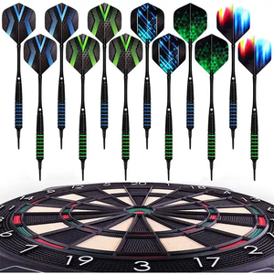 Set di Freccette con Punta Morbida in Acciaio <span class=keywords><strong>e</strong></span> Ottone da 18g <span class=keywords><strong>e</strong></span> 20g - Dardi Durevoli ed Ecologici per Casa <span class=keywords><strong>e</strong></span> Feste - Product Image 6
