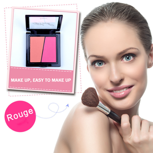 Blush paleta de maquillaje de gradiente sin perder Natural en polvo de cara Blush 2 color Blush - Product Image 3