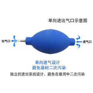 Souffleur de nettoyage puissant en métal pour objectifs d'appareil photo reflex, ampoules auriculaires, clavier d'ordinateur - Outils de nettoyage efficaces - Product Image 2