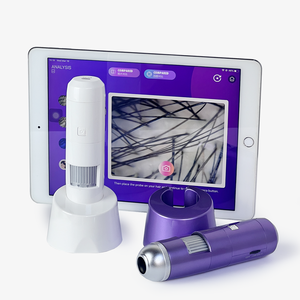 顕微鏡WiFi接続ワイヤレスIOSおよびAndroid毛卵胞検出器および毛分析スキャナーマシン - Product Image 2