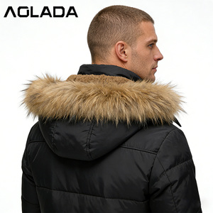 Мужская куртка флисовая зимняя ветрозащитная на молнии, водонепроницаемая парка на заказ, производство фабрики - Product Image 6