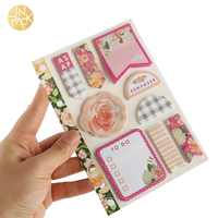 EN PACK personnalisé imprimé découpé conception collante bloc-notes à faire bloc-notes collant mignon bloc-notes papeterie bloc-notes amovible
