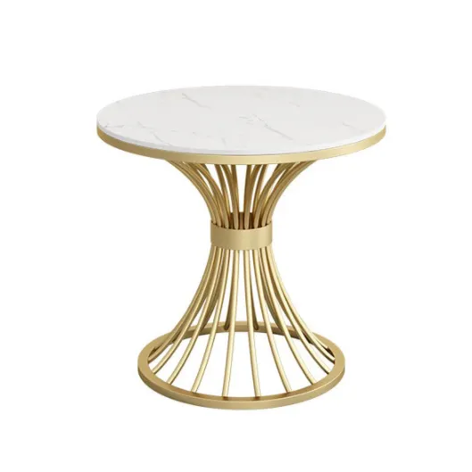 Hot Sale Gold Stainless Steel Stand Round Cake Table Set For Wedding Decoration Stainless Steel Cake Table