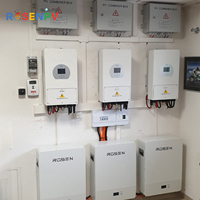 Système d'onduleur solaire hybride DEYE on-grid/off-grid 5KW 10KW 15KW 20KW 30KW 40KW 50KW 80KW