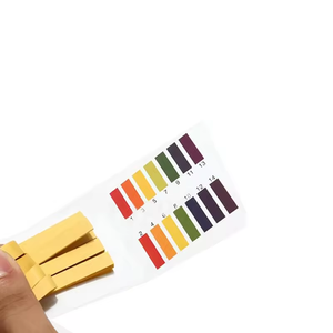 उच्च सटीकता रासायनिक सूखी पीएच परीक्षण पट्टी संकेतक 0-14 पीएच रैपिड टेस्ट पेपर - Product Image 4