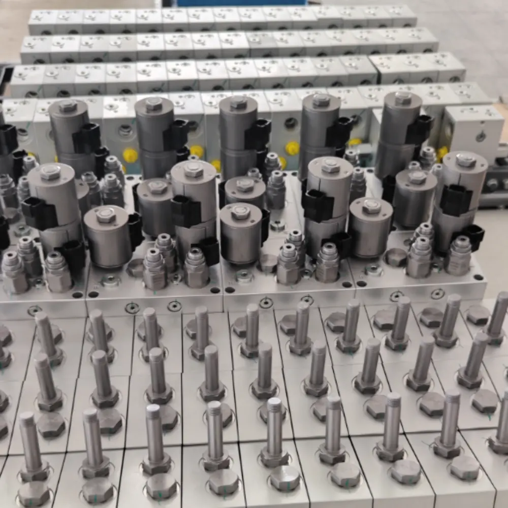 Заводской блок гидравлических клапанов для коллектора ножничный подъемник гидравлическая трансмиссионная система, дизайн гидравлических коллекторов