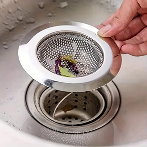 Thép không gỉ chống tắc nghẽn thoát nước bồn rửa lọc chống gỉ dễ dàng làm sạch nhà bếp & Phòng tắm phụ kiện làm bằng kim loại bền - Product Image 5
