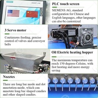 Jelly Bean Sweet Small Bear Gummy Snack a Fabriquer Des Bonbon Petite Spiral Sucette Wax Candy Make Depositor Machine