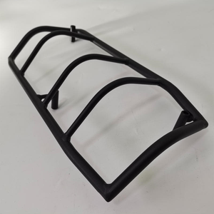 YBJ, accesorios para coche, cubierta de luz trasera para <span class=keywords><strong>Toyota</strong></span> <span class=keywords><strong>Land</strong></span> <span class=keywords><strong>Cruiser</strong></span> LC76, modificación LC70 76 78 LC79, marco de protección de Metal trasero - Product Image 3