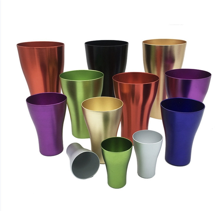 Vintage Colored Aluminum Pint Cups - Perfect Promotional Gifts