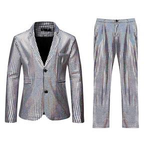 Traje <span class=keywords><strong>de</strong></span> los años 70 para hombre Disco Carnaval Homme para fiesta <span class=keywords><strong>de</strong></span> <span class=keywords><strong>Halloween</strong></span> Cosplay - Product Image 2