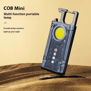 Đa chức năng năng lượng mặt trời bảng điều khiển Loại-C COB + LED Pocket Torch xách tay 8 chế độ sạc mini đèn Pin - Product Image 1