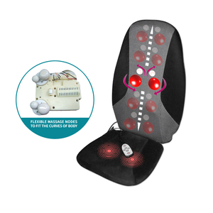 Hot Selling 3D <span class=keywords><strong>Massage</strong></span> kissen mit Kissen verstellbar beheizt Rücken <span class=keywords><strong>massage</strong></span> Sitzkissen Autos itz Stuhl <span class=keywords><strong>Massage</strong></span> gerät - Product Image 1