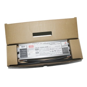 Fuente de Alimentación Meanwell HLG-100H-42B 100W 42V de Voltaje y Corriente Constantes para LED, con Opción de Atenuación e Impermeable - Product Image 1