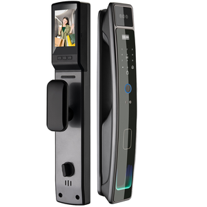 Wi-Fi Smart Lock Video <span class=keywords><strong>Intercom</strong></span> 3d Gezichtsherkenning Vingerafdruk <span class=keywords><strong>Code</strong></span> Sleutel Smart Deurslot TY-RL14 Voordeur Cloud Data - Product Image 1