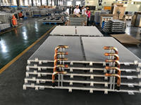 Bobine de condenseur à micro-canaux pour unité de refroidissement York avec revêtement protecteur E-Coating, échangeur de chaleur à haute efficacité, pièce de rechange