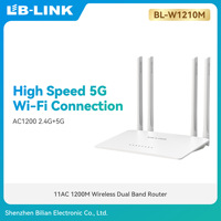 Routeur Gigabit double bande 1200M sans fil pour la maison WIFI traversant les murs Haute vitesse 5G Externe Indispensable WR1210M Prise en charge VPN Intégré