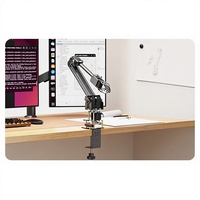 Kit de bras robotisé Waveshare 4-DOF à couple élevé avec bus série, contrôle sans fil ESP32, extension flexible pour robot de bureau