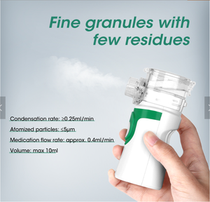 Tragbarer strom betriebener Verne bler für Kinder Heimgebrauch Medizinische Kunststoff-Mesh-Inhalator-Atemproblem lösung - Product Image 3