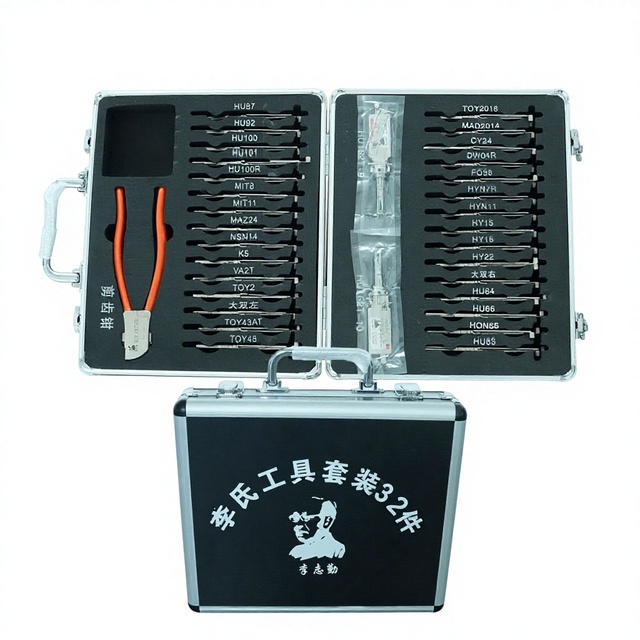 SMART Brand Auto 2-in-1 Decoder(without Keys) and Lock Pick Tool Toolkit Asian Set Locksmith Tools