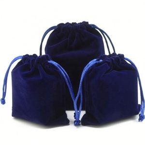 Grand stock de sacs cadeaux en velours avec cordon de serrage pour bijoux, bonbons de mariage et boîtes de rangement - Product Image 3