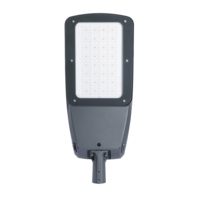Lampe de rue LED XD en alliage d'aluminium avec photocellule IP66 IK09 certifiée CE ENEC CB AC 30W-300W Garantie 5 ans Smartthings 4000K