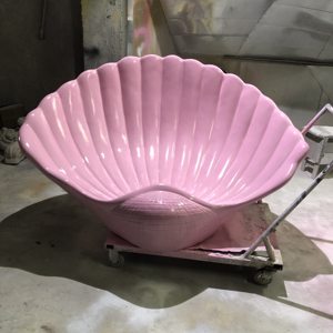 Silla Decorativa <span class=keywords><strong>de</strong></span> <span class=keywords><strong>Resina</strong></span> con Forma <span class=keywords><strong>de</strong></span> Concha Marina, Sofá Grande <span class=keywords><strong>de</strong></span> Fibra <span class=keywords><strong>de</strong></span> Vidrio con Diseño <span class=keywords><strong>de</strong></span> Concha Marina <span class=keywords><strong>para</strong></span> Eventos Temáticos Oceánicos y Cabinas <span class=keywords><strong>de</strong></span> Fotos - Product Image 6