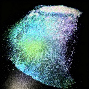Poudre de pigment nacré synthétique blanc argenté cristallin recouvert de mica - Product Image 1